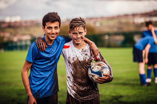 Winning Soccer Team